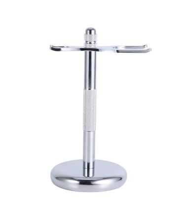 Premium Aluminum Shaving Brush Stand - Durable Holder Rack for Grooming Tools | 15cm x 7cm | Fast International Shipping - Buy Online on SooperMarket.com