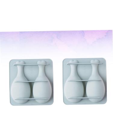 MAGICLULU 4 Pcs Sugar Mold DIY Chocolate Fondant Silicone Cake Mold for Home Pudding Mold Mold Silcone Molds Demould Silicone Candy Mold Silicone Molds DIY Baking Molds Fudge Drumstick 15.8*14.9CM x2pcs - Buy Online on SooperMarket.com