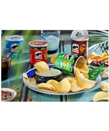 Pringles Sour cream & onion Pop & Go Crisps 12 x 40g - Buy Online on SooperMarket.com