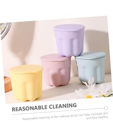 FOMIYES 10 Sets Pp Washing Bowl Brush Cleaning Tool Cleaning Tools Makeup Brush Cleaning Pad Silicone Makeup Mat Silicone Makeup Brush Rack Brush Cleaner Kit Cosmetic Silica Gel Make up - Buy Online on SooperMarket.com