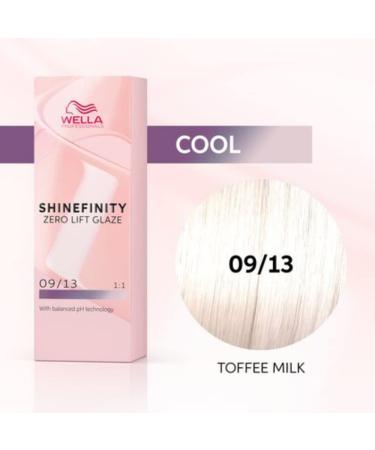 Wella Professionals Shinefinity 09/13 Toffee Milk 60ml - Premium Hair Color | International Shipping - Buy Online on SooperMarket.com