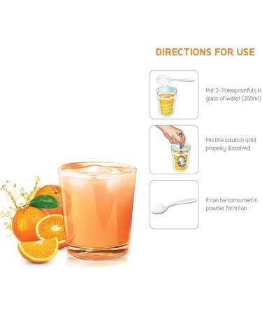 Dabur Glucose Powder Fortified with Vitamin D and Calcium Orange Flavour 500 grams - Buy Online on SooperMarket.com