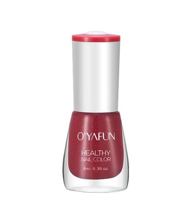 Vipomkowa nail polish - non -toxic environmentally friendly simply pull off and quickly dry nail polish on water -based 8.00 ml (1 -pack) 15#