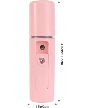Baluue 1pc Humidifier Face Steamer Mini USB Mini Face Steamer Handheld Spray Device Makeup Device Abs Pink 11.5X3CM - Buy Online on SooperMarket.com
