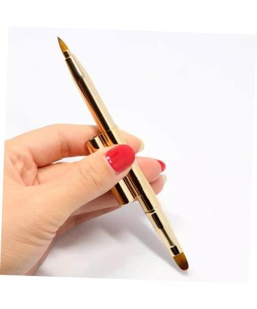 minkissy Makeup Brushed Lip Cosmetic Lip Brush Lipstick Gloss Makeup Brush Lip Applicator Makeup Stick Makeup Lipstick Brush Concealer Brush Tool Kit Double Head - Buy Online on SooperMarket.com