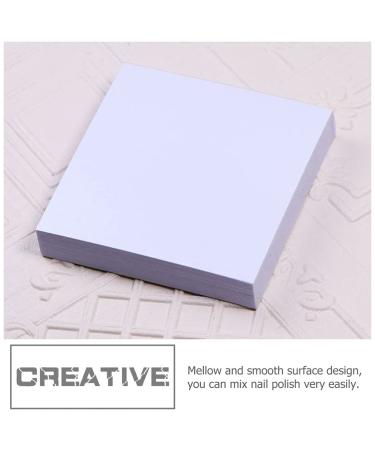 Minkissy 100th Color Paper Cosmetic Make-up & Nail Art Display Holder | Gel Mixing Tablet for Manicure Practice - Buy Online on SooperMarket.com
