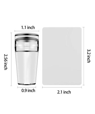 French Nail Stamper Set - Clear Silicone Stamping Jelly with Scraper for DIY Nail Art - Transparent, No Misplacement - Nail Manicure Kit - Buy Online on SooperMarket.com