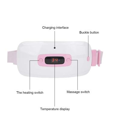 Intelligent Heating Belt for Menstrual & Stomach Pain Relief | Wireless Electric Hot Compress for Women - Buy Online on SooperMarket.com