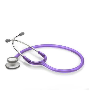 ADC - 619FV Adscope Lite 619 Ultra Lightweight Clinician Stethoscope with Tunable AFD Technology, Amethyst Adscope Lite 619 - New Version Amethyst