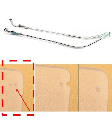 Ranara Replacement Glasses End Tips - Metal Repair Parts for Borderless 2-Hole Glasses - Green 1 Pair - Buy Online on SooperMarket.com