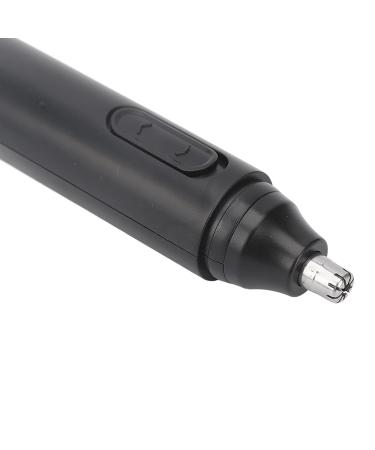 Electric Nose Hair Trimmer for Men & Women | LCD Display USB Rechargeable Painless Ear/Nose Clipper (Black) - Best for Smooth Grooming - Buy Online on SooperMarket.com