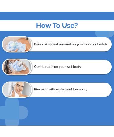 1% Salicylic Acid Exfoliating Body Wash - Smooths Rough Skin Reduces Body Acne | 8.45 Fl Oz - Buy Internationally - Buy Online on SooperMarket.com