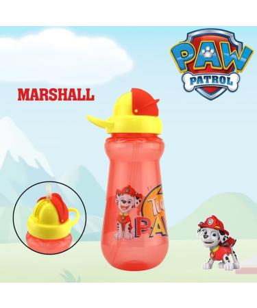 Hovuk 2Pcs Paw Patrol Marshall Printed Straw Sippers - BPA Free Water Bottles for Kids 6+ Months - Buy Online on SooperMarket.com