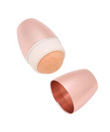 Oil Absorbing Volcanic Face Roller - Pink Facial Roller for Oily & Acne Prone Skin Portable Beauty Tool for Travel - Buy Online on SooperMarket.com