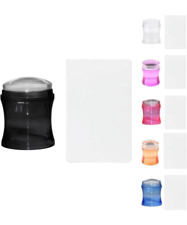 Nail Art Stickers for Women - Removable & Flexible Nail Seal for Party Decor | Silicone Stamp & Scrub Tool for Perfect Manicure - Buy Online on SooperMarket.com
