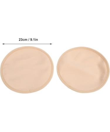 Mild Castor Oil Nursing Pads - 2 Pack Leak-Proof Washable & Hypoallergenic for Breastfeeding - Promote Blood Circulation - Buy Online on SooperMarket.com