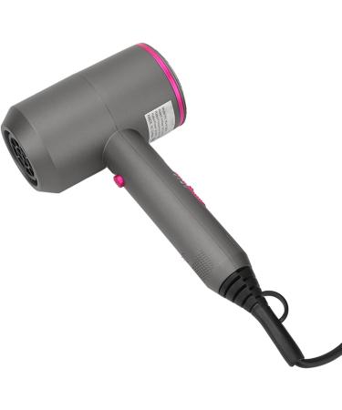 FILFEEL Powerful Professional Ionic Hair Dryer with Fast Drying 1800W 3 Heat/2 Speed Low Noise Black. Travel Size for Salon Home & Travel (US Plug 100 240V 110V) - Buy Online on SooperMarket.com