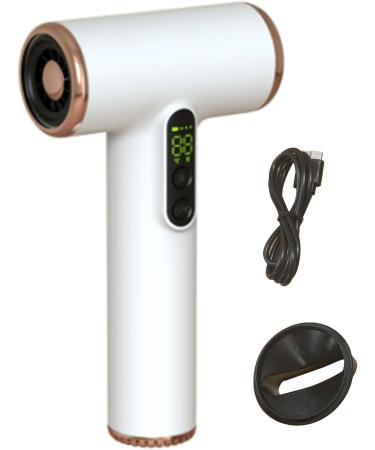 Cordless Hair Dryer Portable Low Noise 3 Gears Speed Adjustable Rechargeable Hair Care Dryer Suitable for Dorm Room Library Outdoor Camping - Buy Online on SooperMarket.com