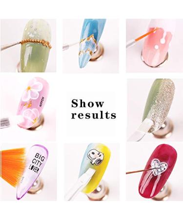 Yimart 20PCS Nail Art Dotting Painting Brush Pen Set for Design and Polish - Buy Online on SooperMarket.com
