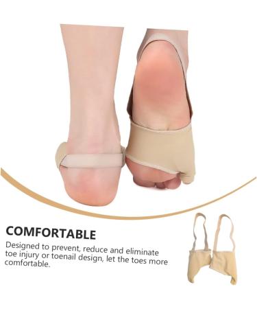 Bunion Spacers Toe Cover Gel Protectors - 1 Pair | Toe Sleeve, Splint, Socks & Separator for Foot Care | Pedicure Arm Pad - 19x6.5cm - Buy Online on SooperMarket.com