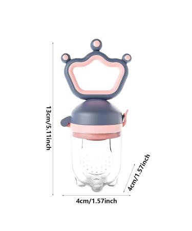 Buy Neamou Blue Baby Fruit Feed Pacifier | Silicone Food Feeder & Teething Toy for Babies - Buy Online on SooperMarket.com