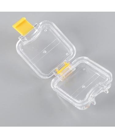 5Pcs Clear Denture Container Kit | Plastic Tooth Box | Transparent Membrane Denture Tablets - 4.5X4.5CM - As Shown - Buy Online on SooperMarket.com