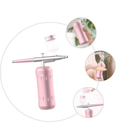 minkissy Oxygen Injector Water Replenishment Instrument Portable Facial Face Air Brush Mist Spray Nano Face Moisturizer High Pressure Pink Steamer Stainless Steel - Buy Online on SooperMarket.com