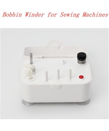 Portable Automatic Bobbin Winder with 25 Plastic Bobbins for Sewing Machines and Crafts - Buy Online on SooperMarket.com