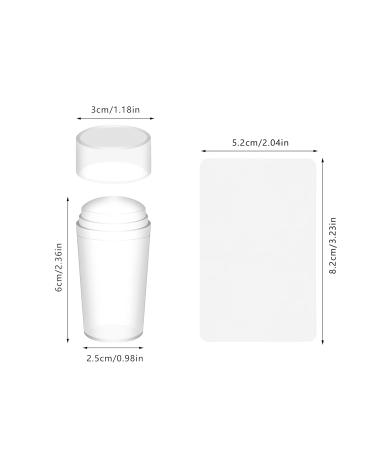 Nail Art Stamp - Transparent Soft Nail Design Tool with Cockroach Patterns for French Smile Line Manicure - Buy Online on SooperMarket.com