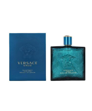 Versace Eros for Men 6.7 oz Eau de Toilette Spray 6.7 Fl Oz (Pack of 1)