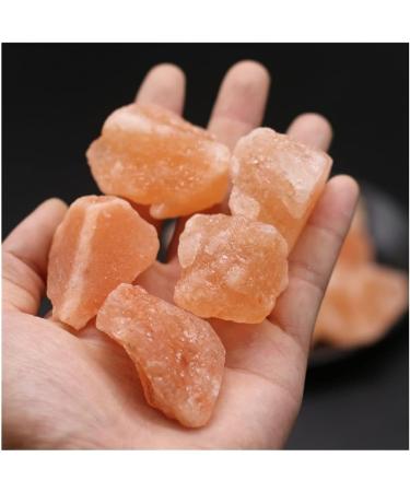 Natural Raw Orange Salt Stone Crystal Rough Reiki Gemstone Specimen for Crystal Decorations FZUGEDRLI (Size : 200g) - Buy Online on SooperMarket.com