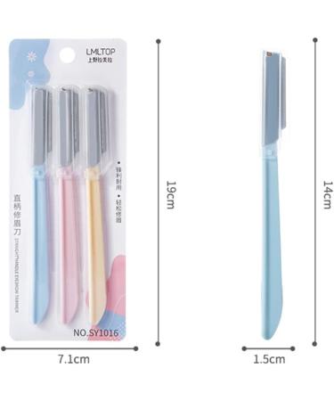Rxuaw Portable Eyebrow Razors - Safe Shaping & Contouring for Flawless Brows | International Shipping Available - Buy Online on SooperMarket.com