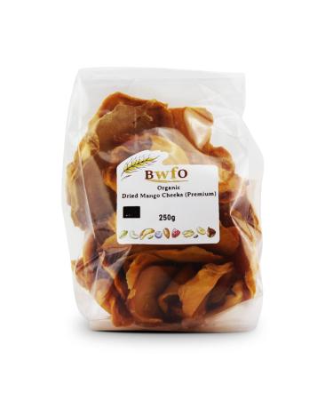 Organic Dried Mango Cheeks (Premium) 250g (BWFO)