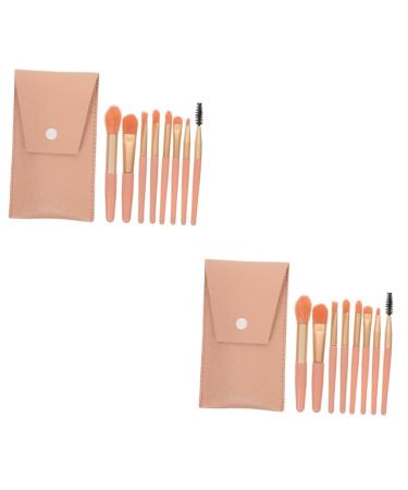Balacoo 2 Sets Travel Makeup Women Makeup Supplies Cosmetology Kit Cosmetics Makeup Brush for Women Professional Makeup Brush Lip Brush Cosmetic Brush Soft Aluminum Tube Miss