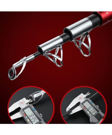 Buy ZwWF 2.4-4.5m Carbon Fishing Rod 50kg Capacity High-Quality Telescopic Fishing Equipment (4.5m Only Rod Off-White) - International Shipping Available - Buy Online on SooperMarket.com