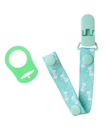 TIAN-K Pink Pacifier Chain with Clip Holder for MAM Rings | Baby Nipple Leash | International Shipping Available - Buy Online on SooperMarket.com