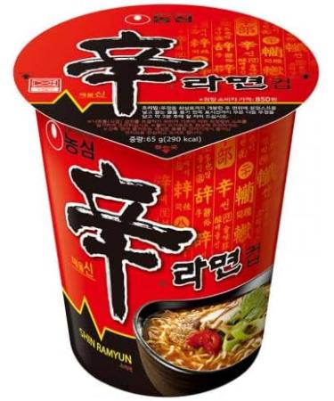 CNMART Nong Shim Shin Cup Instant Noodle Soup 68g (Pack of 12) Ramen 12 count (Pack of 1) - Buy Online on SooperMarket.com