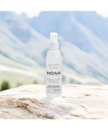 NOAH Natural 5.12 Milk Hair Spray with Cotton Oil For Straightening and Anti-Frizzy Effect 150ml - Buy Online on SooperMarket.com