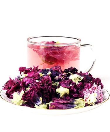 Organic Violet Tea - Plant Poison Violet Tea for Anti-Aging & Beauty | 35g Loose Dried Flower | Chinese Health & Skin Care - Buy Online on SooperMarket.com