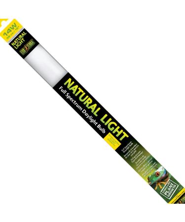 Exo Terra Natural Light ideal daylight for all reptiles amphibians invertebrates and plants fluorescent tube T8 14W 38cm 14W - 38cm