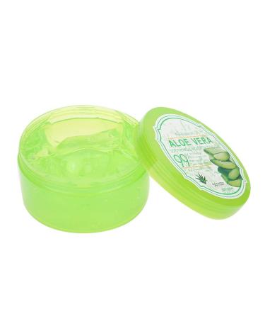 Buy Organic Aloe Vera Gel 300g - Soothing Moisture Cream for Sunburn & Dry Sensitive Skin - Ideal for Face & Body - Buy Online on SooperMarket.com