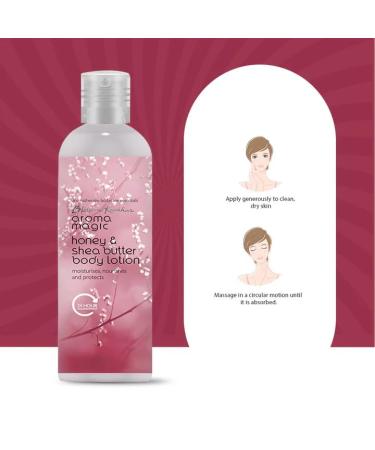 Aroma Magic Honey & Shea Butter Body Lotion with SPF 25 - Nourishing Sun Protection for Smooth Skin | 7.44 Fl Oz | International Shipping Available - Buy Online on SooperMarket.com