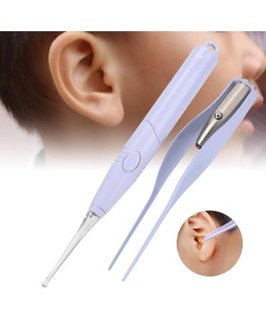 Electric Earpick Iron Box with Comfortable Grip - Ergonomic Handle Earwax Remover for Baby Use - Purple - Buy Online on SooperMarket.com