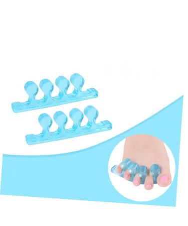 KALLORY Silicone Gel Toe Separators - Hammer Toe, Bunion Cushions, Valgus Adjuster - 1 Pair - Buy Online on SooperMarket.com