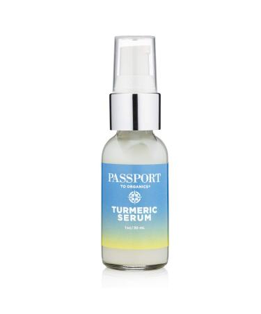 Turmeric Serum - Lightweight Face Serum for Glowing Skin - Promotes Soft Clear Skin - Anti-Aging Skin Serum for Sensitive Skin with Turmeric Tea Tree Oil & Aloe Vera - 1oz