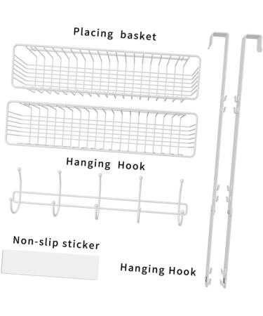 CIYODO Door Hook Towel Rack Coat Hangers Door Hanger Wall Door Organizer On The Door Clothes Hook Office - Buy Online on SooperMarket.com
