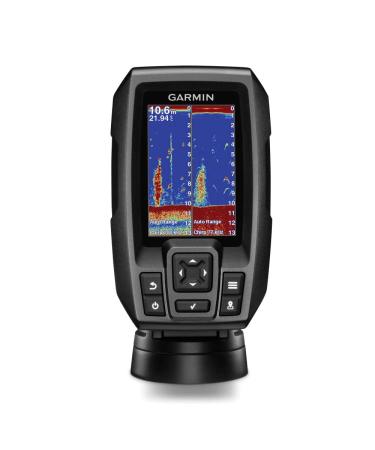 Garmin 010-01550-00 Striker 4 with Transducer, 3.5" GPS Fishfinder with Chirp Traditional Transducer Single