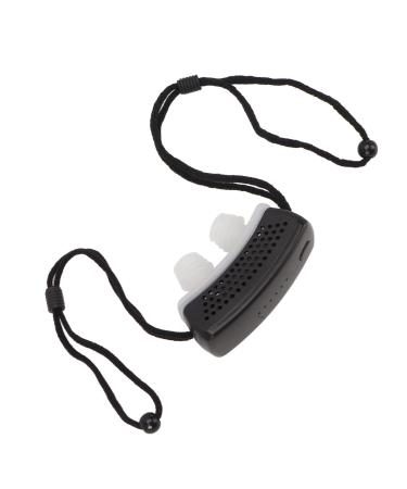Snoring Solution Nasal Plug Easy Breathing 6 Speed Gears Prevent Snoring Device Auto Detection Soft Silicone Adjust Strap for Night Use