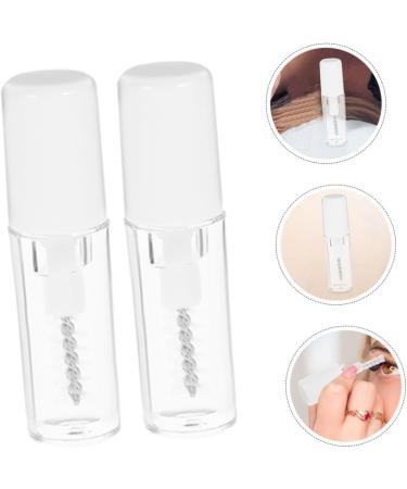 WOONEKY 2pcs Eyelash Raincoat Tubular Mascara Gels Clear Raincoat Clear Rain Coat Transparent Plastic - Buy Online on SooperMarket.com
