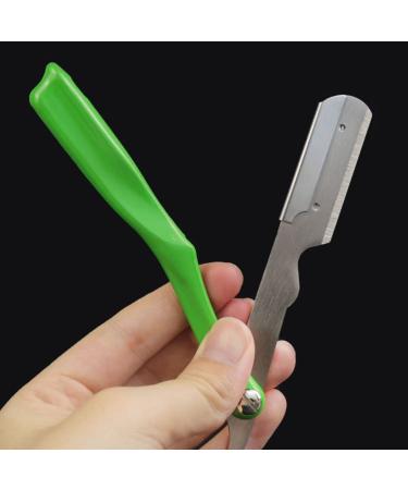 Manual Razor Holder & Beard Shaver Blades - Convenient Barber Supplies for Home Shaving - Buy Online on SooperMarket.com